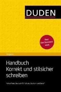 Handbuch Korrekt und stilsicher schreiben