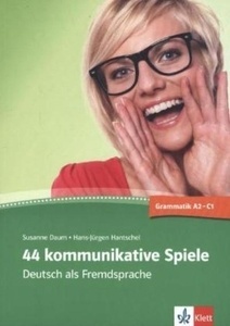 44 kommunikative Spiele. Deutsch als Fremdsprache. Grammatik A2-C1