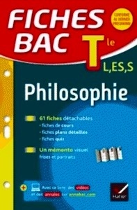 Fiches Bac 2015 Philosophie Tle L, ES, S