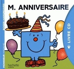 Mr Anniversaire livre CD