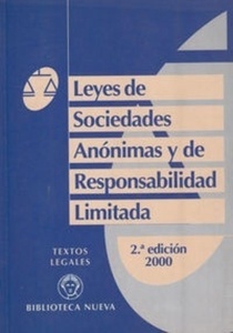 Leyes de Sociedades Anónimas y de Responsabilidad Limitada