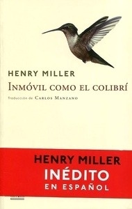Inmóvil como el colibrí
