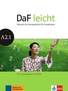 Daf leicht A2.1 Kurs- und Übungsbuch, m. DVD-ROM