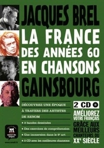 La France des années 60 en chansons - Bande dessinée + 2 CD audio