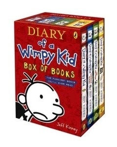 Diary of a Wimpy Kid: box of books