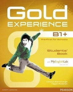 Gold Experience B1+ Students  Book with Multi-ROM and MyLab