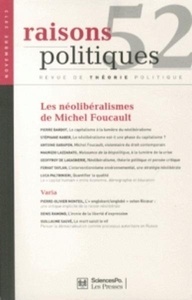 Raisons politiques nº 52 (novembre 2013)