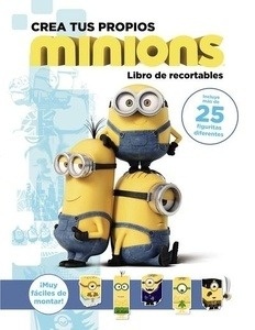 Crea tus propios minions. Libro de recortables