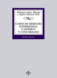 Curso de Derecho matrimonial canónico y concordado