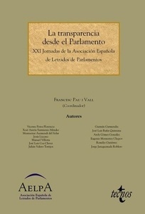 La transparencia desde el Parlamento