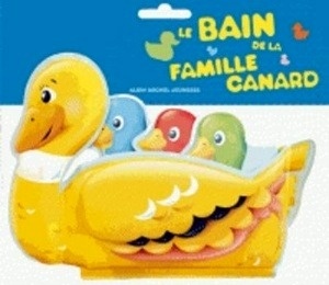 Le bain de la famille canard