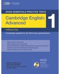 Exam Essential Advanced Practice Tests 1+DVDR without key