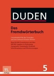 Duden Bd.5 Das Fremdwörterbuch