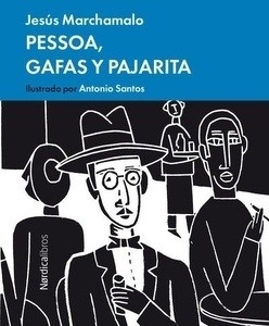 Pessoa, gafas y pajarita