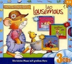 Jede Menge Hörspiel-Spass  mit Leo Lausemaus, 3 Audio-CDs