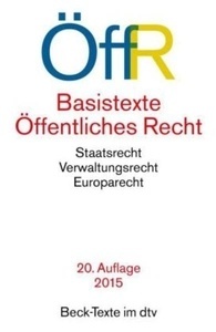 Basistexte Öffentliches Recht (ÖffR)