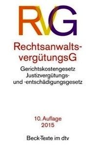 Rechtsanwaltsvergütungsgesetz (RVG)