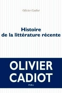 Histoire de la littérature récente