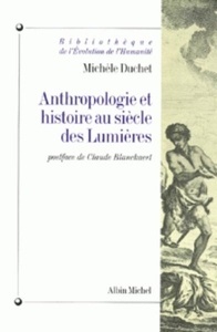 Anthropologie et histoire au siècle des Lumières