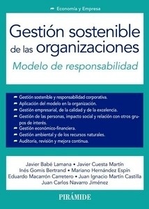 Gestión sostenible de las organizaciones