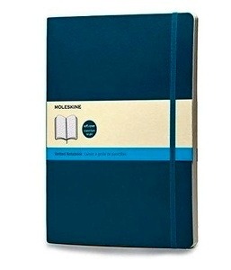Moleskine Cuaderno clásico TB - XL - Punteado azul ultramar