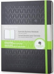 Moleskine Cuaderno Evernote Business - XL - Negro