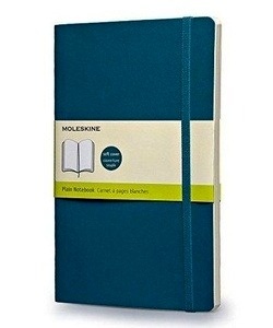Moleskine Cuaderno clásico TB - L - Liso azul ultramar