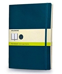 Moleskine Cuaderno clásico TB - XL - Liso azul ultramar