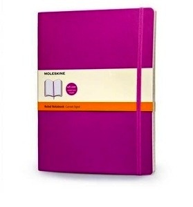 Moleskine Cuaderno clásico TB - XL - Rayas morado orquídea