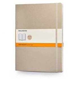 Moleskine Cuaderno clásico TB - XL - Rayas beige caqui