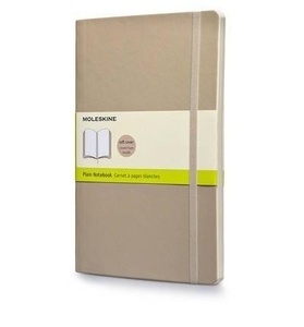 Moleskine Cuaderno clásico TB - L - Liso beige caqui
