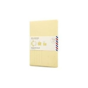 Moleskine Cuaderno postal - P - Amarillo plumeria