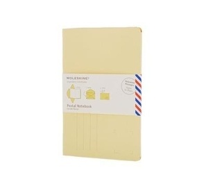 Moleskine Cuaderno postal - L - Amarillo plumeria