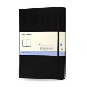 Moleskine Cuaderno clásico de bocetos - A4 - Negro