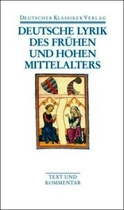 Deutsche Lyrik des Frühen und Hohen Mittelalters