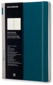 Moleskine Cuaderno de trabajo - A4 - Rayas verde marea