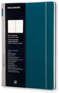Moleskine Cuaderno de trabajo - A4 - Liso verde marea