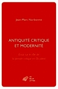 Antiquité critique et modernité
