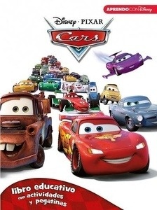Aprendo con Disney. Cars. Libro educativo con actividades y pegatinas