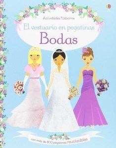 Bodas. El vestuario en pegatinas