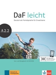 DaF leicht A2.2, Kurs- und Übungsbuch, m. DVD-ROM