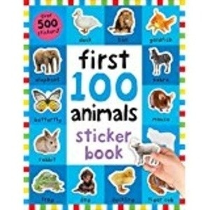 First 100 Stickers: Animals