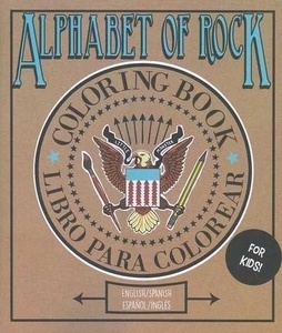 Alphabet of rock. Libro de colorear