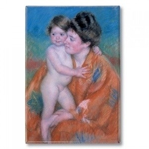 IMÁN M. Cassatt - Woman with Baby