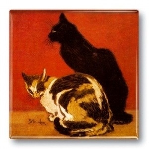 IMÁN A. Steinlen - Les Chats