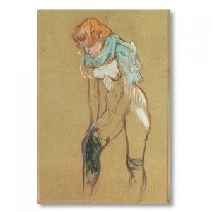 IMÁN H. Toulouse-Lautrec - Étude Pour Femme Tirant Sur Son Bas