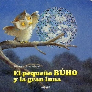 El pequeño búho y la gran luna