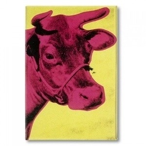 IMÁN A. Warhol - Pink Cow