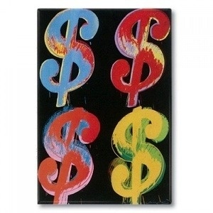 IMÁN A. Warhol - Dollar Signs