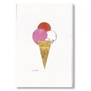 IMÁN A. Warhol - Ice Cream 3 Scoops